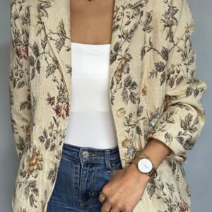 Veste à Fleurs