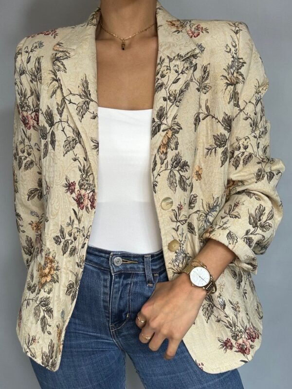 Veste à Fleurs